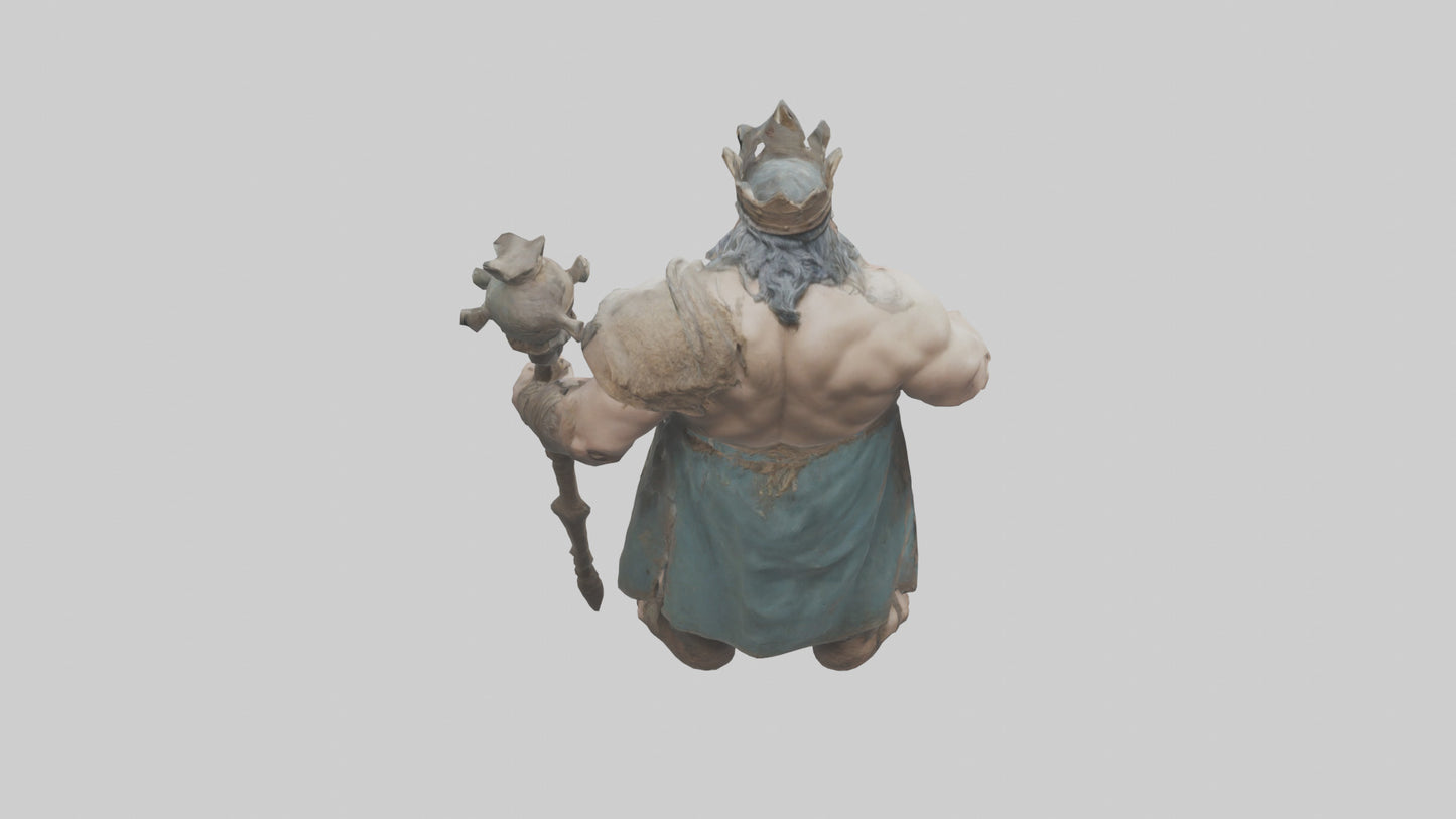 3D model King Giant model VR / AR / low-poly