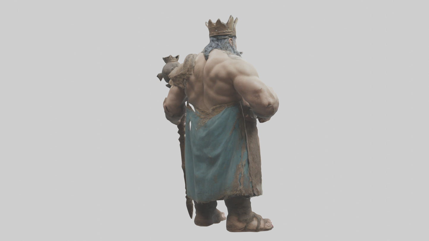 3D model King Giant model VR / AR / low-poly