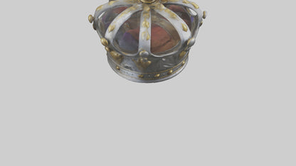 3D model Kings Crown model VR / AR / low-poly