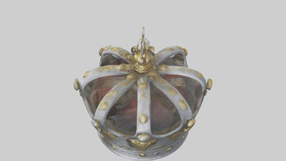 3D model Kings Crown model VR / AR / low-poly