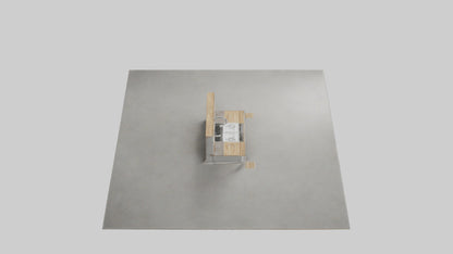 3D model Kitchen island model VR / AR / low-poly