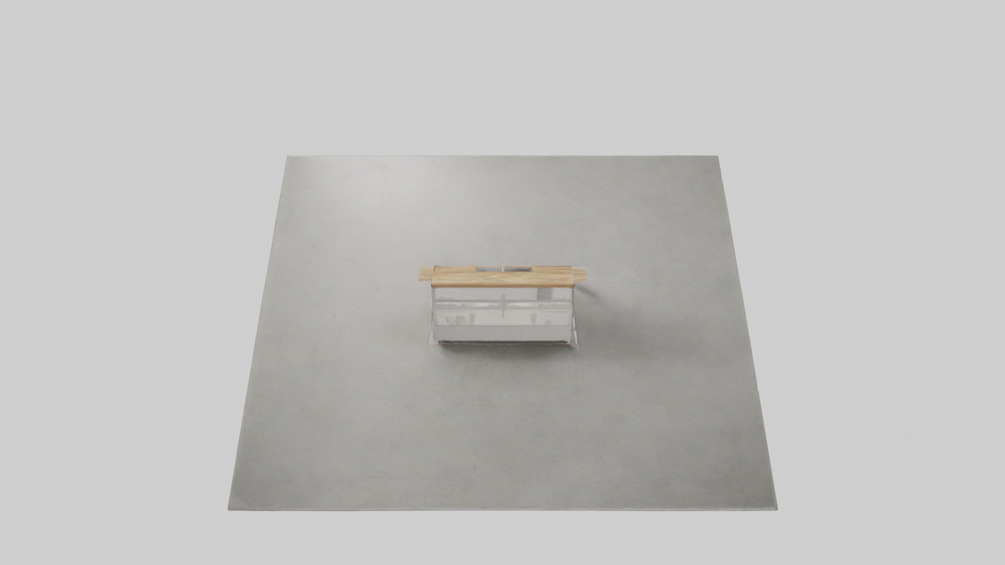 3D model Kitchen island model VR / AR / low-poly