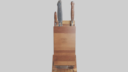 3D model Knife block model VR / AR / low-poly