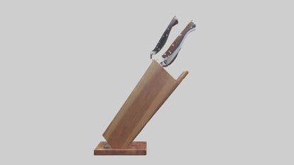 3D model Knife block model VR / AR / low-poly