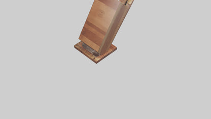 3D model Knife block model VR / AR / low-poly