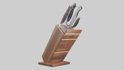 3D model Knife block model VR / AR / low-poly