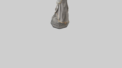 3D model Knight of Glory Statue model VR / AR / low-poly