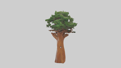 3D model Koa tree model VR / AR / low-poly