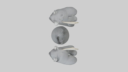 3D model Koala Claws Model VR / AR / low-poly