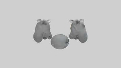 3D model Koala Claws Model VR / AR / low-poly