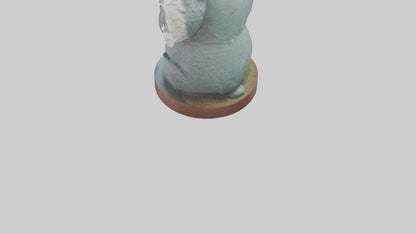 3D model Koala statue model VR / AR / low-poly
