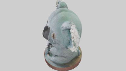 3D model Koala statue model VR / AR / low-poly