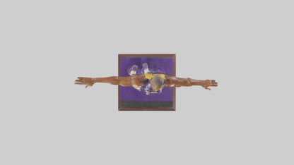 3D model Kobe Bryant statue model VR / AR / low-poly