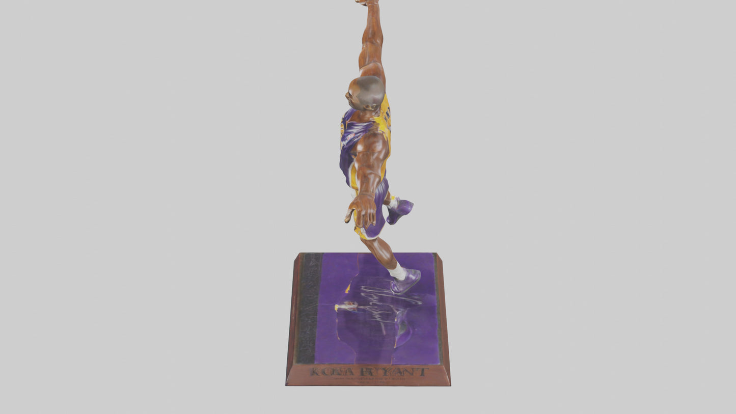 3D model Kobe Bryant statue model VR / AR / low-poly