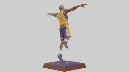 3D model Kobe Bryant statue model VR / AR / low-poly