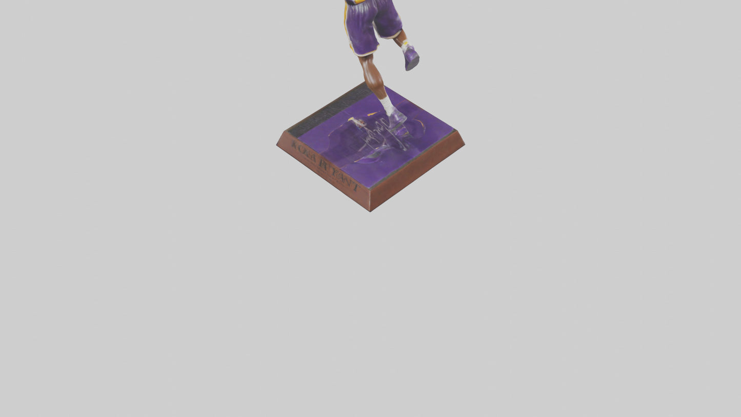 3D model Kobe Bryant statue model VR / AR / low-poly