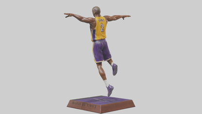 3D model Kobe Bryant statue model VR / AR / low-poly