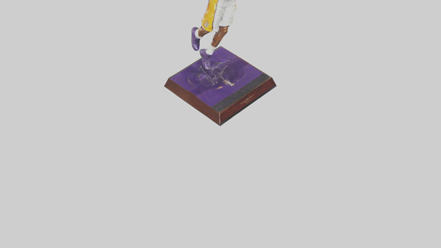 3D model Kobe Bryant statue model VR / AR / low-poly