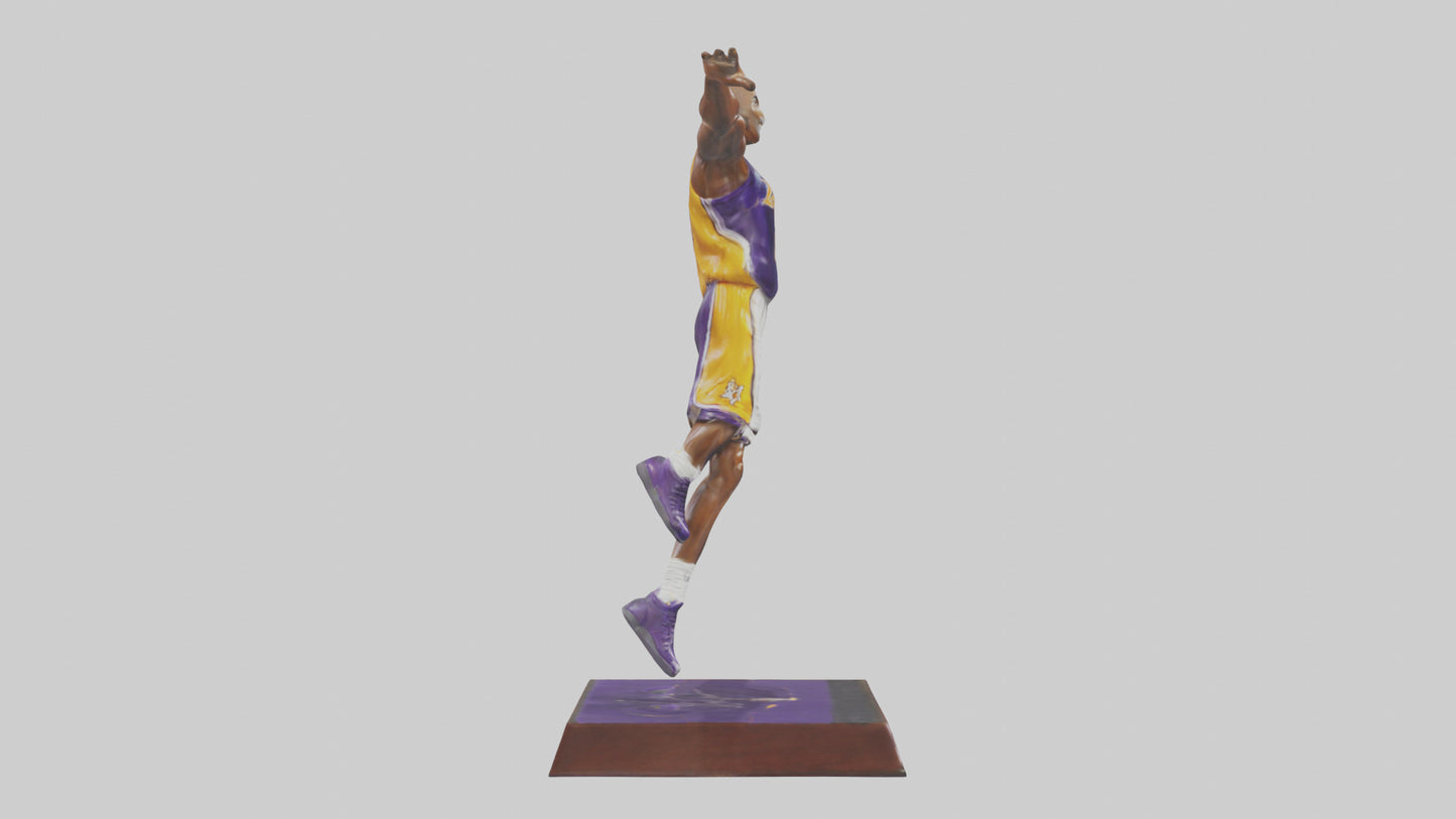 3D model Kobe Bryant statue model VR / AR / low-poly