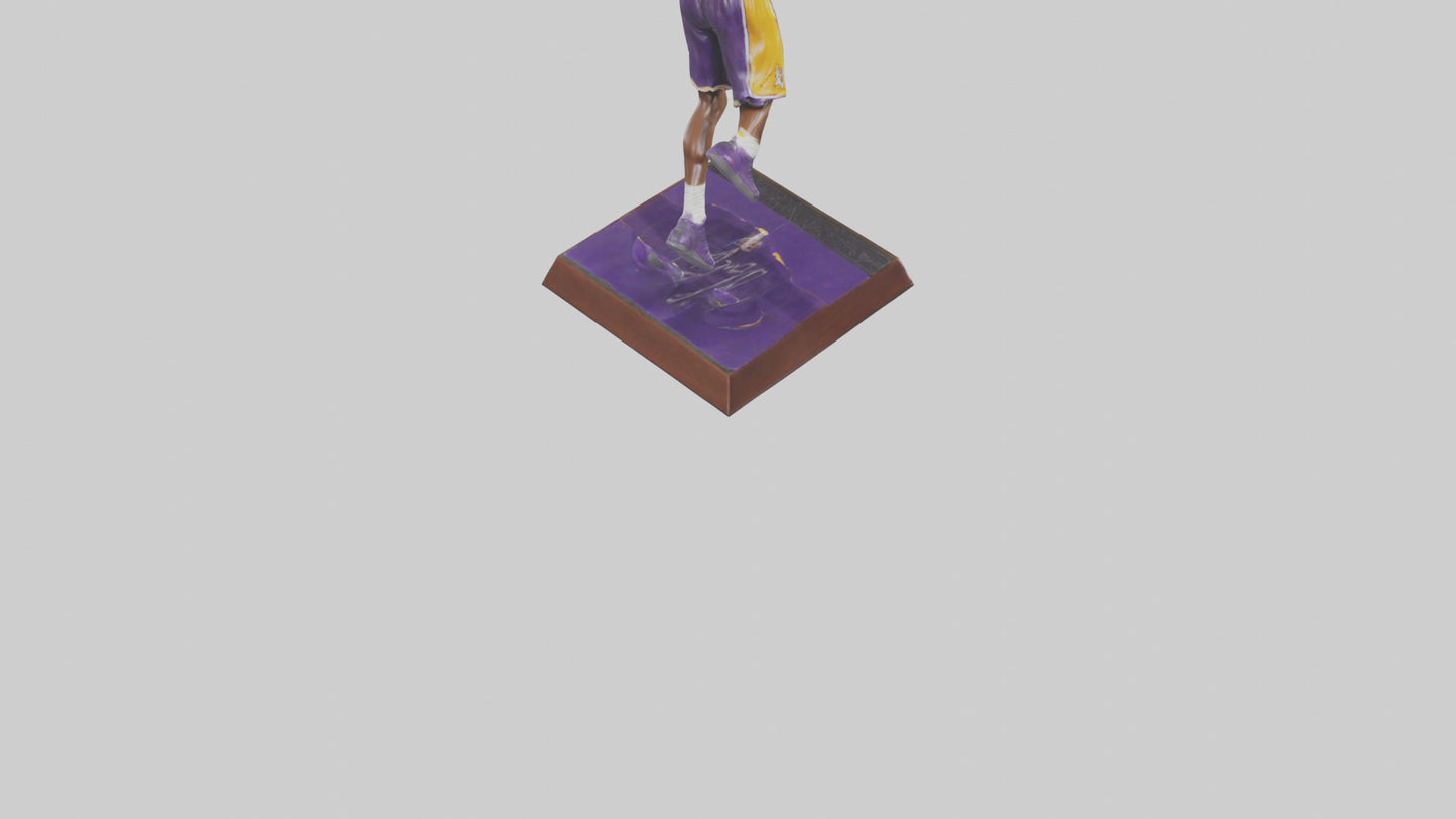 3D model Kobe Bryant statue model VR / AR / low-poly