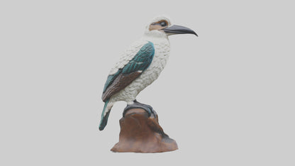 3D model Kookaburra statue model VR / AR / low-poly