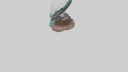 3D model Kookaburra statue model VR / AR / low-poly