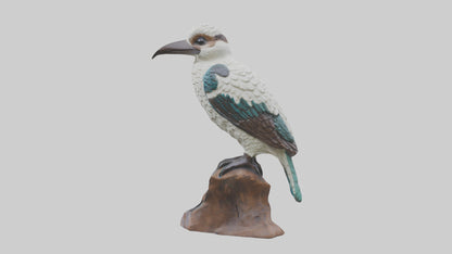 3D model Kookaburra statue model VR / AR / low-poly