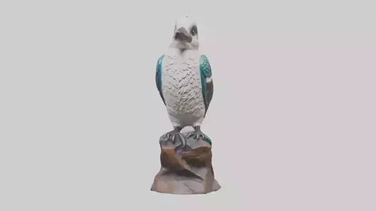3D model Kookaburra statue model VR / AR / low-poly