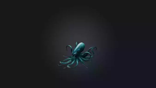 3D model Kraken VR / AR / low-poly