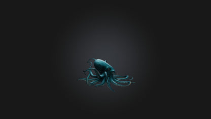 3D model Kraken VR / AR / low-poly