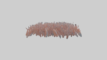 3D model Krill swarming model 2 VR / AR / low-poly