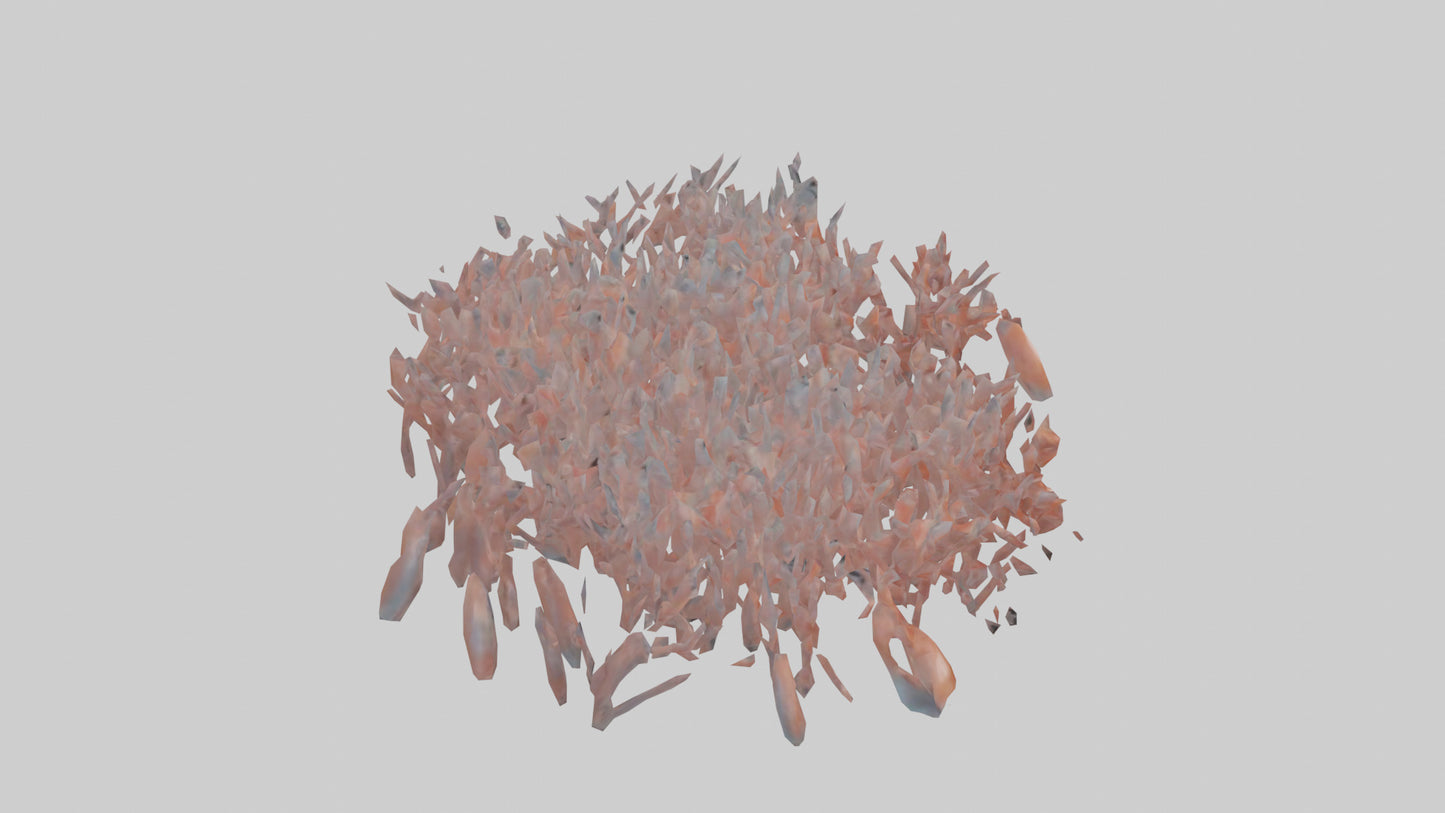 3D model Krill swarming model 2 VR / AR / low-poly