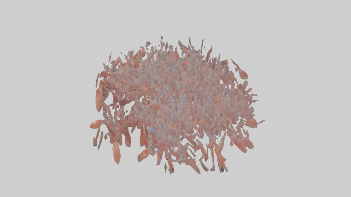 3D model Krill swarming model 2 VR / AR / low-poly