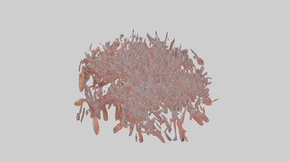 3D model Krill swarming model 2 VR / AR / low-poly