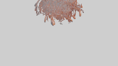 3D model Krill swarming model 2 VR / AR / low-poly