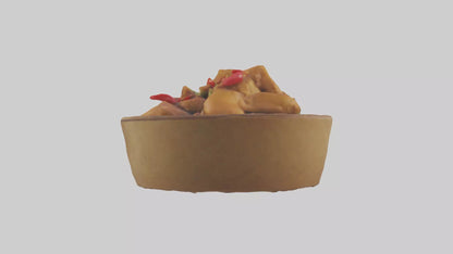 3D model Kung Pao chicken model VR / AR / low-poly