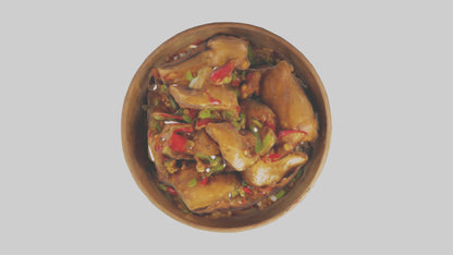 3D model Kung Pao chicken model VR / AR / low-poly