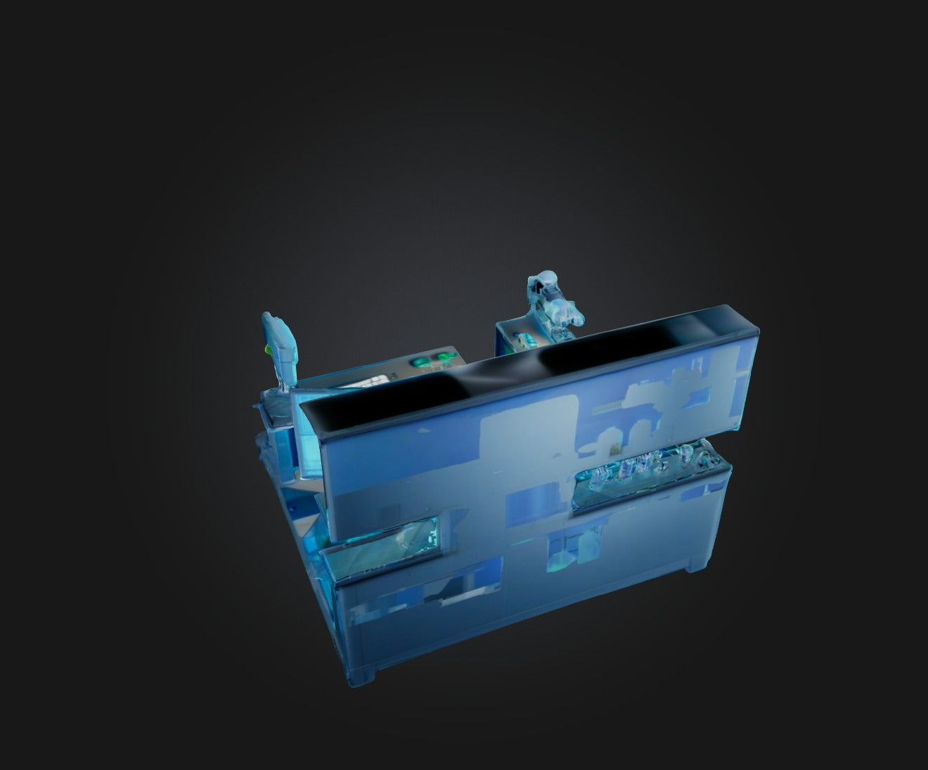 3D model Laboratory VR / AR / low-poly