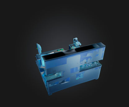 3D model Laboratory VR / AR / low-poly