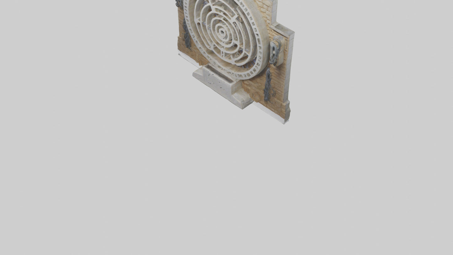 3D model Labyrinth statue model VR / AR / low-poly