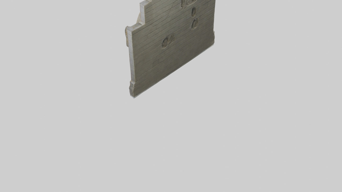 3D model Labyrinth statue model VR / AR / low-poly