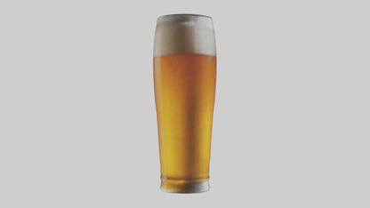 3D model Lager beer model VR / AR / low-poly