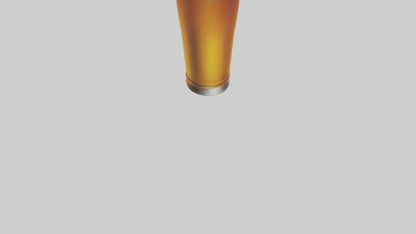 3D model Lager beer model VR / AR / low-poly