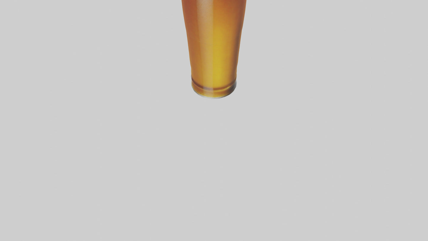 3D model Lager beer model VR / AR / low-poly