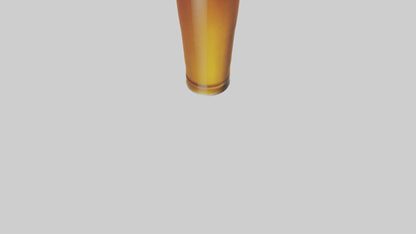 3D model Lager beer model VR / AR / low-poly