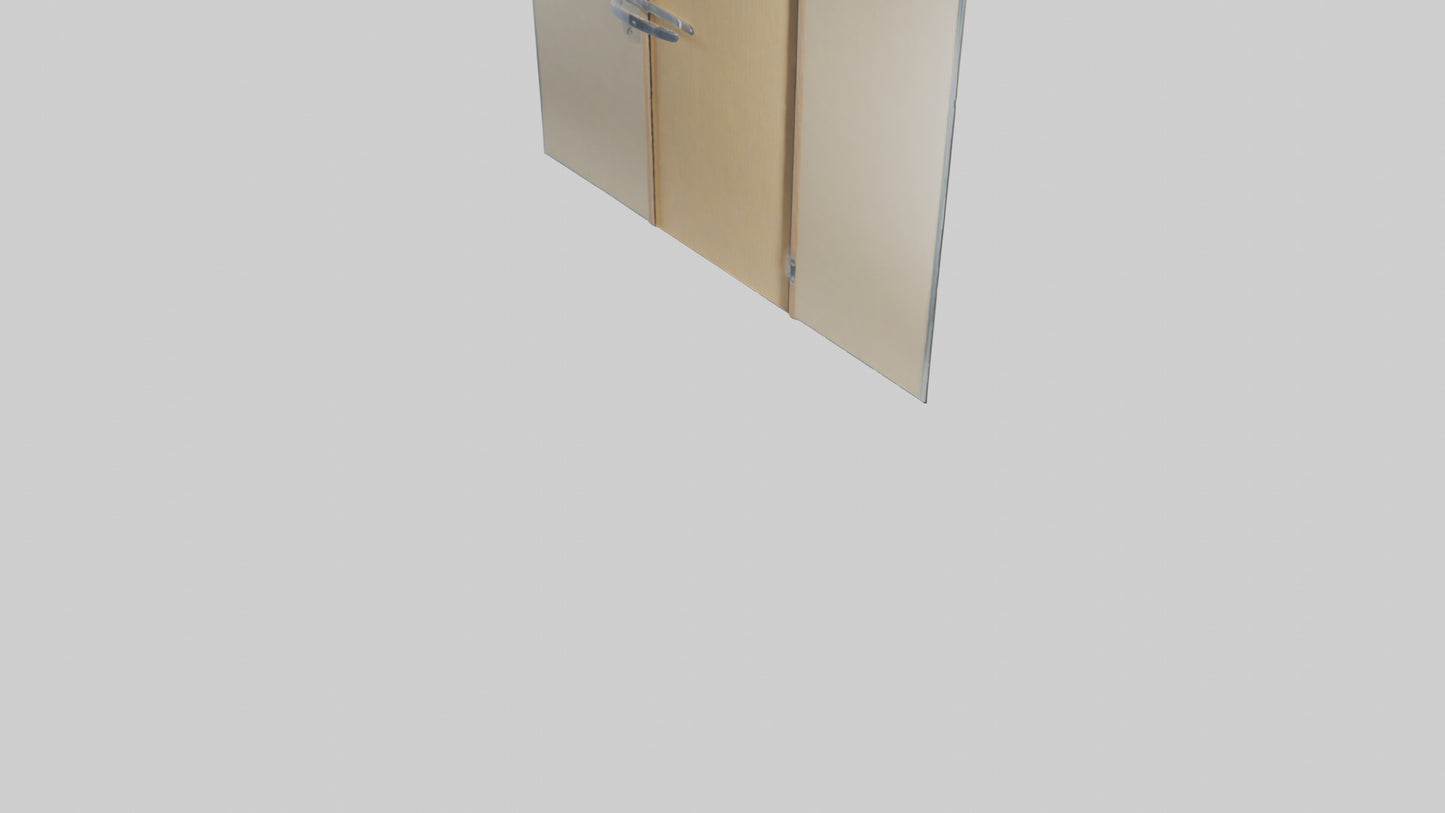 3D model Laminated door model VR / AR / low-poly