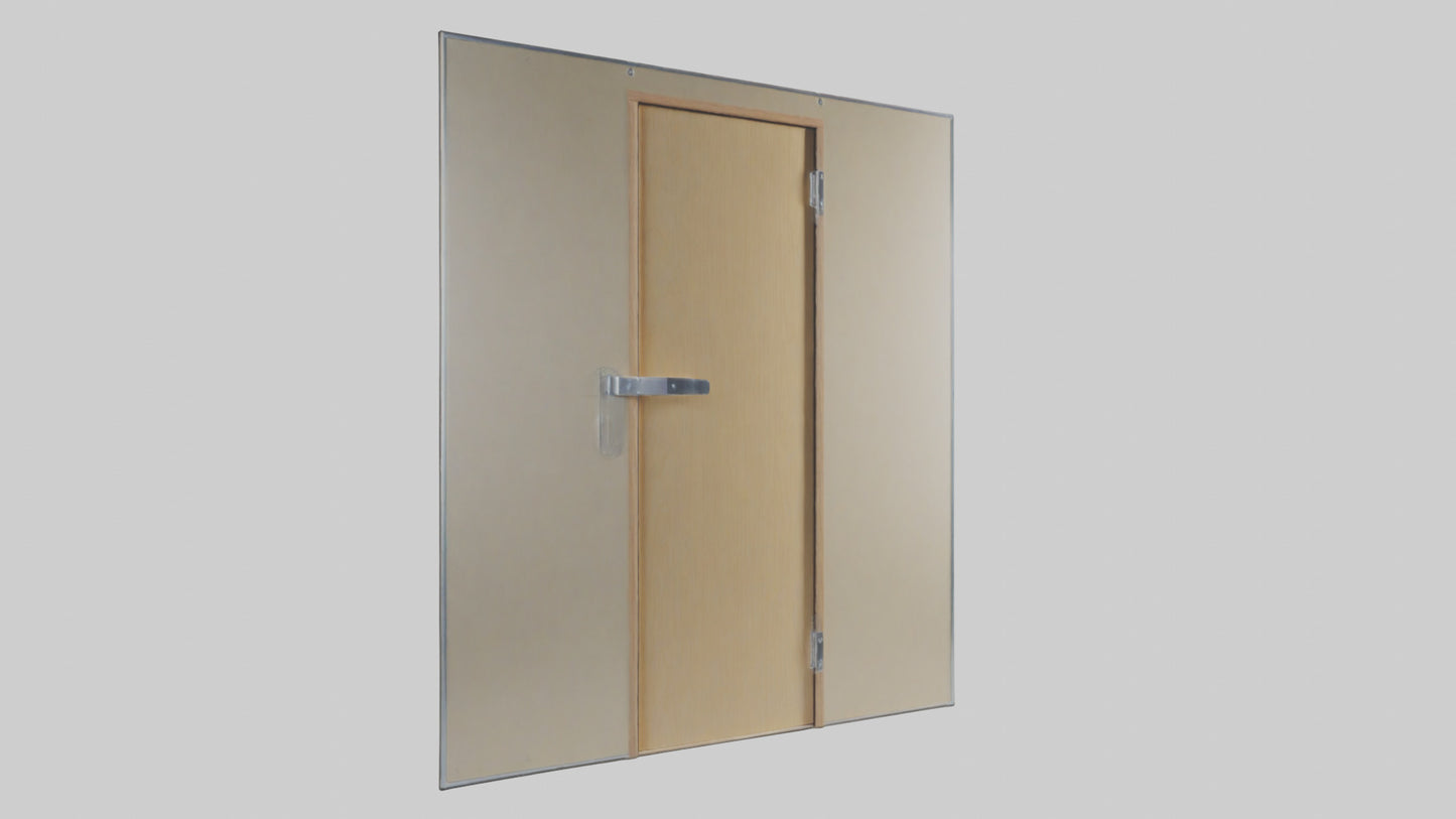 3D model Laminated door model VR / AR / low-poly
