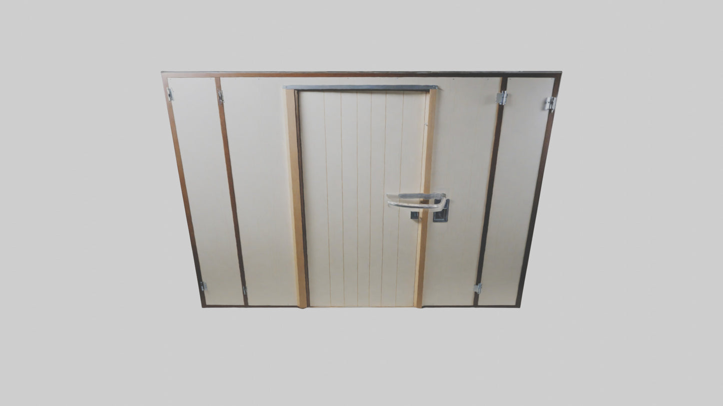 3D model Laminated door model VR / AR / low-poly
