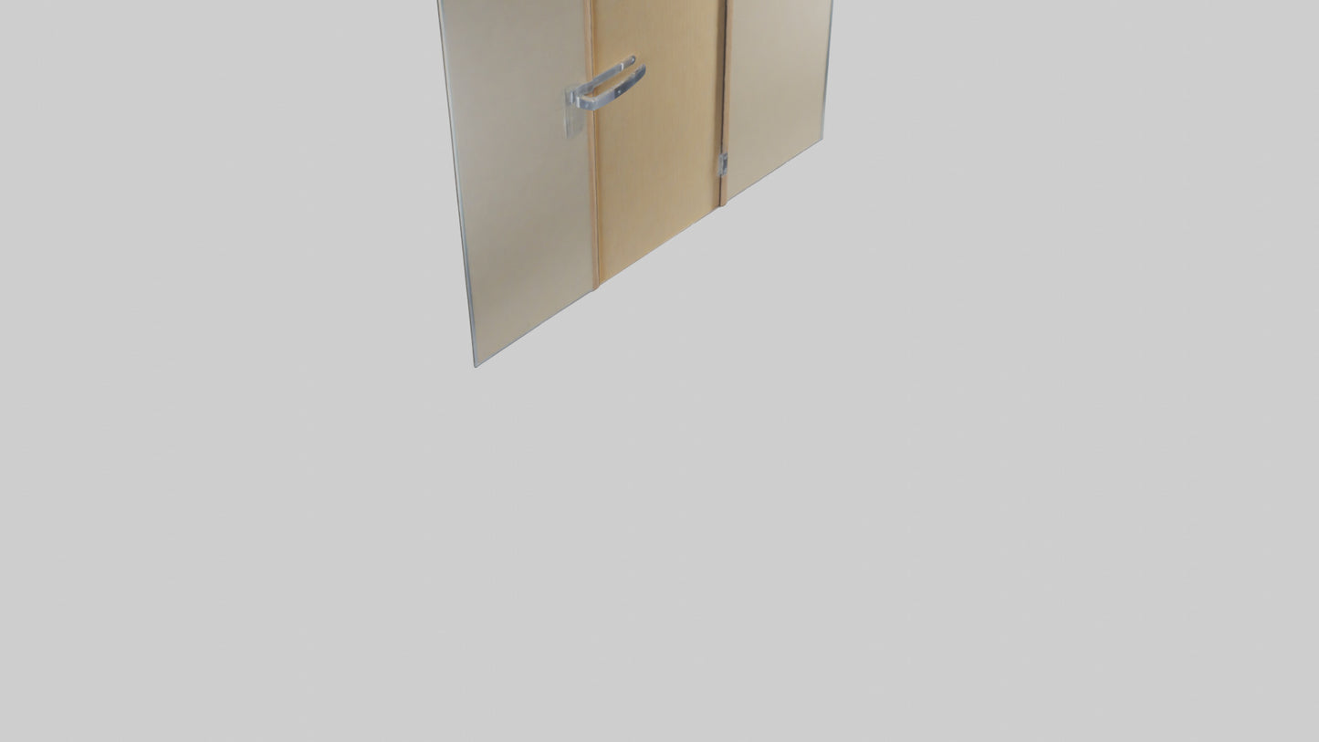 3D model Laminated door model VR / AR / low-poly