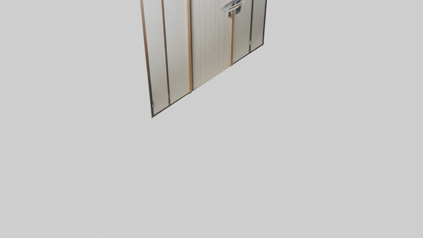 3D model Laminated door model VR / AR / low-poly